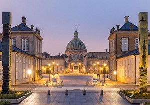Amalienborg houses rooms of Christian IX, Queen Louise, and their children whom ascended to the thrones of England, Denmark, Russia, and...