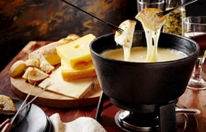 No double... is allowed when enjoying a fondue