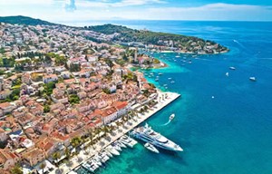Hvar town: It is known for its ... fields and is often referred to as the "... Island"