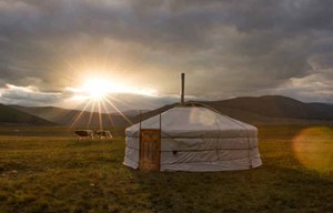 Mongolian gers are..., making them easy to assemble and disassemble, allowing for easy transportation