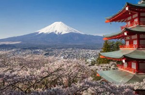 Mount. Fuji might look like one giant mountain, but its made up of _____ volcanoes