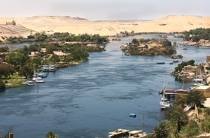 Ancient Egyptians referred to the Nile River as "Ar" which means "River of ____"