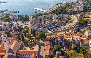 Pula Arena: The arena is the sixth-largest surviving Roman amphitheatre in the world and the only remaining Roman amphitheatre to have four side ...