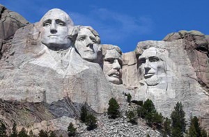 Mount Rushmore: There's a secret ____ behind Lincoln