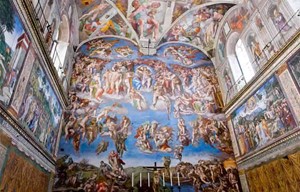 Level 695 answers Sistine Chapel
